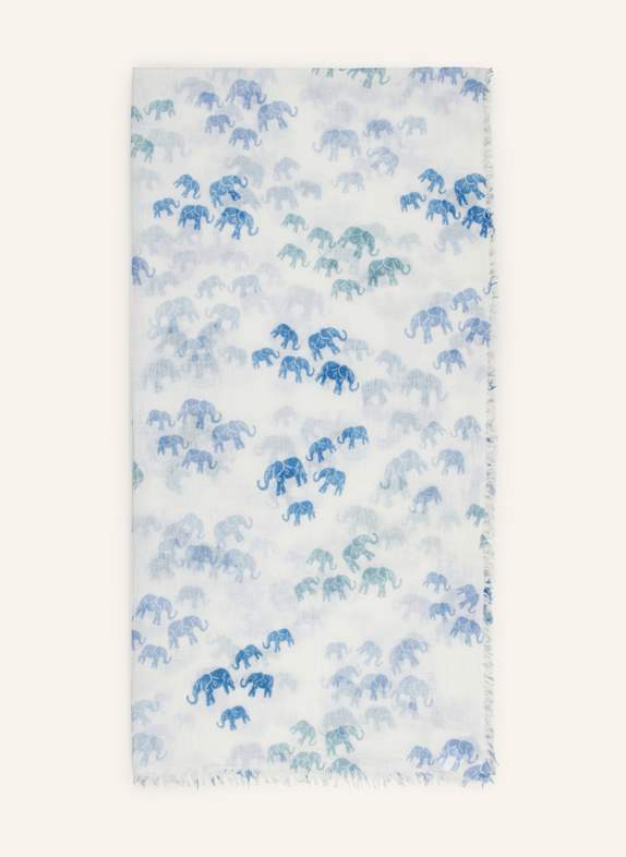 HEMISPHERE Tuch MILIK WEISS/ BLAU