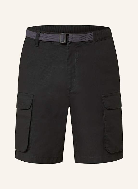 KnowledgeCotton Apparel Cargoshorts FLINT SCHWARZ
