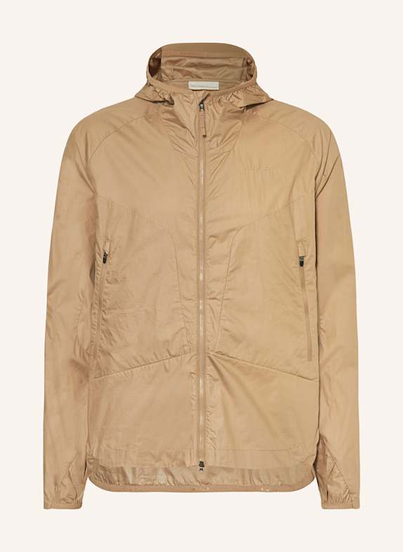 KnowledgeCotton Apparel Funktionsjacke VENT HELLBRAUN