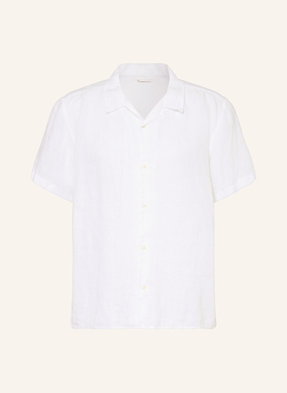 KnowledgeCotton Apparel Resort shirt WHITE
