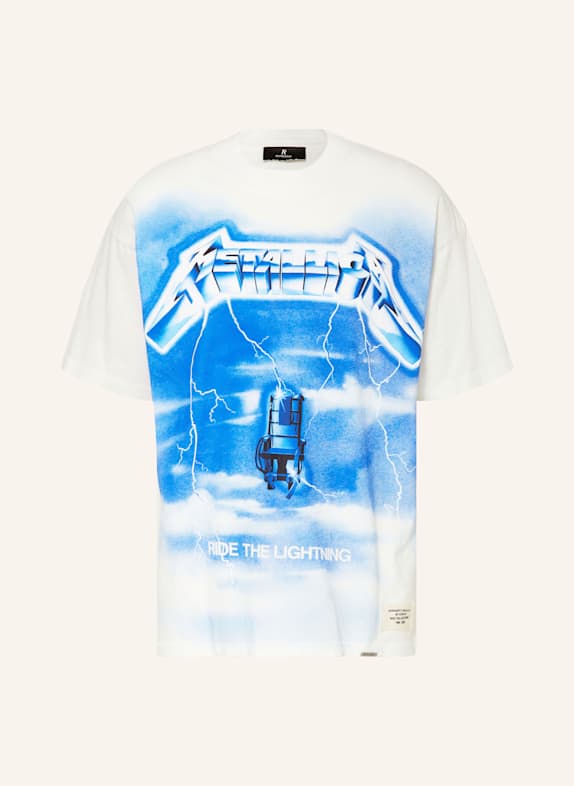 REPRESENT T-Shirt ECRU/ BLAU/ SCHWARZ