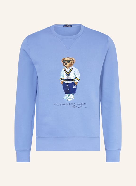 POLO RALPH LAUREN Sweatshirt BLUE/ BROWN