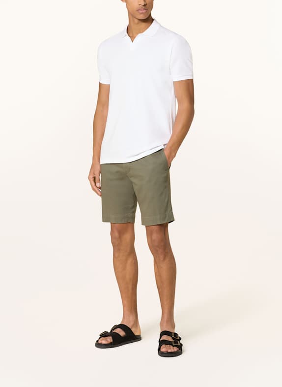 POLO RALPH LAUREN Piqué poloshirt Custom Slim Fit WIT