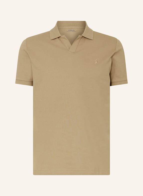 POLO RALPH LAUREN Piqué-Poloshirt Custom Slim Fit KHAKI