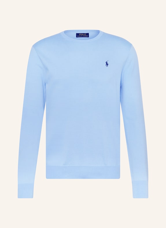 POLO RALPH LAUREN Sweter JASNONIEBIESKI