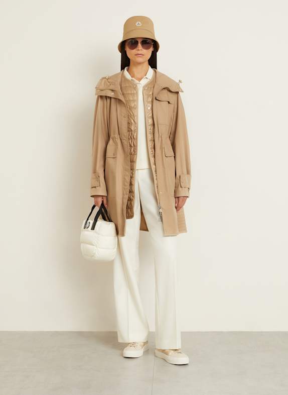 MONCLER 2-in-1-Daunenparka MEUDON BEIGE
