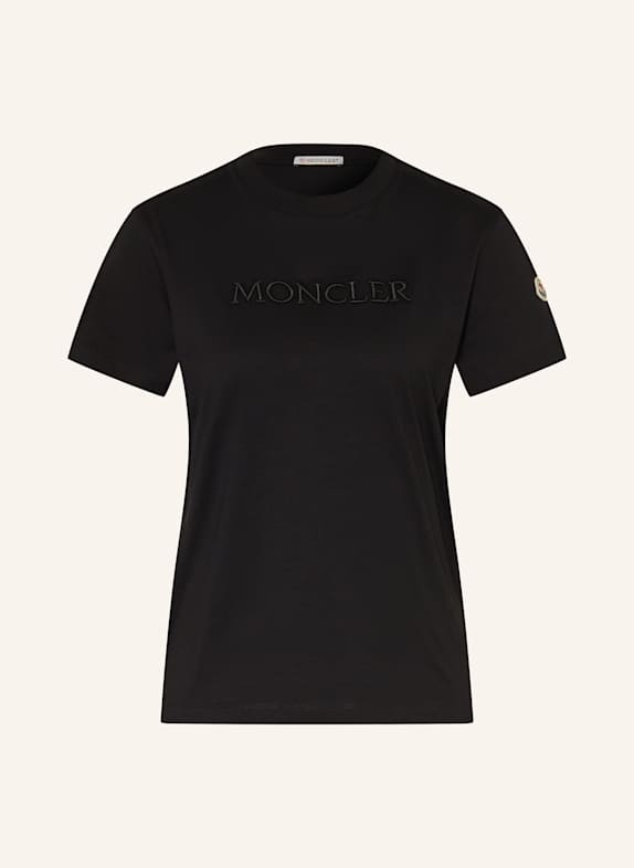 MONCLER T-Shirt SCHWARZ