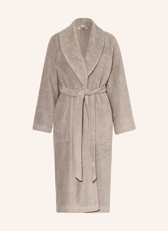 weseta switzerland Unisex-Bademantel TAUPE