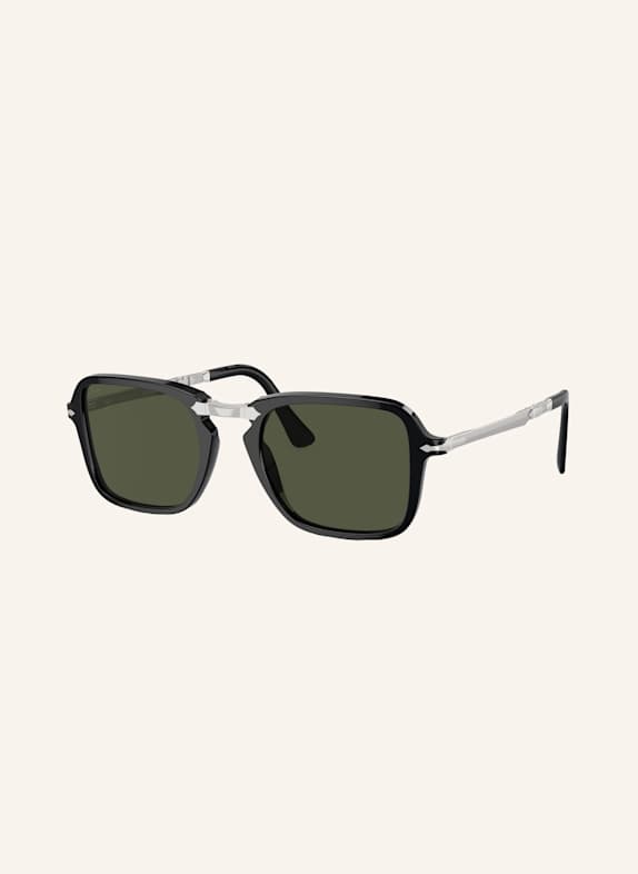 Persol Sonnenbrille PO3330S 95/31 - SCHWARZ/ GRÜN