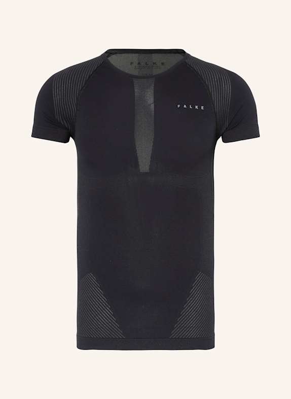 FALKE Funktionswäsche-Shirt WARM SCHWARZ