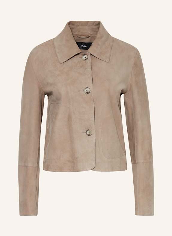 ARMA Lederjacke EMY TAUPE
