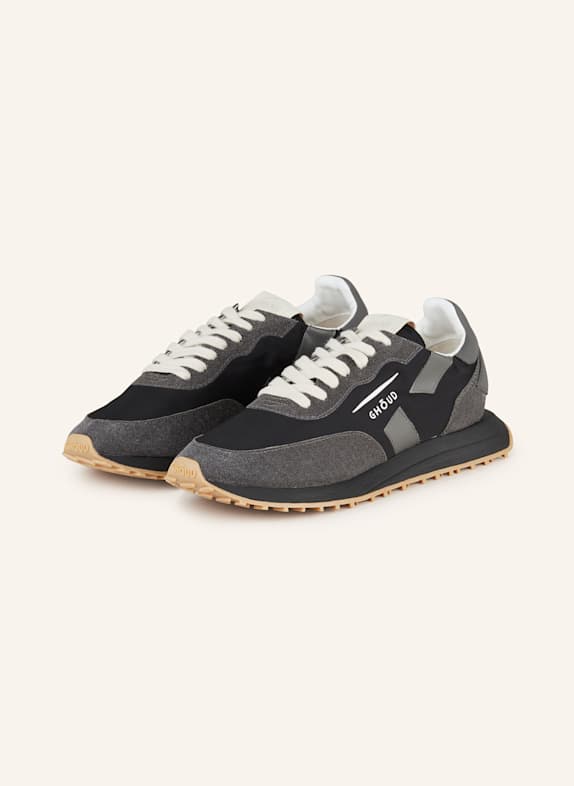 GHOUD Sneaker RUSH SCHWARZ/ DUNKELGRAU