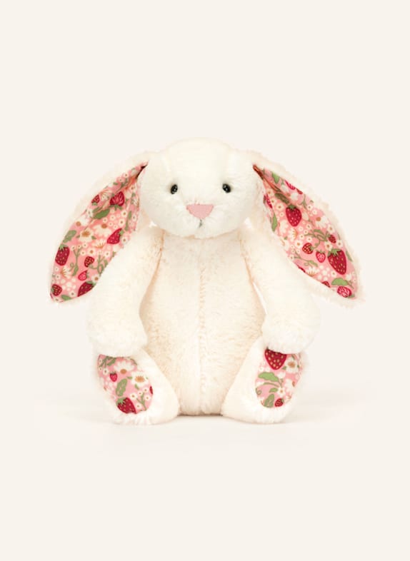 Jellycat Plüsch-Spielzeug BLOSSOM CREAM BUNNY CREME / ROT / HELLROSA