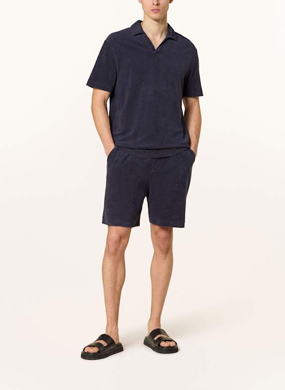 ARMEDANGELS Frotteeshorts ORAAN DUNKELBLAU