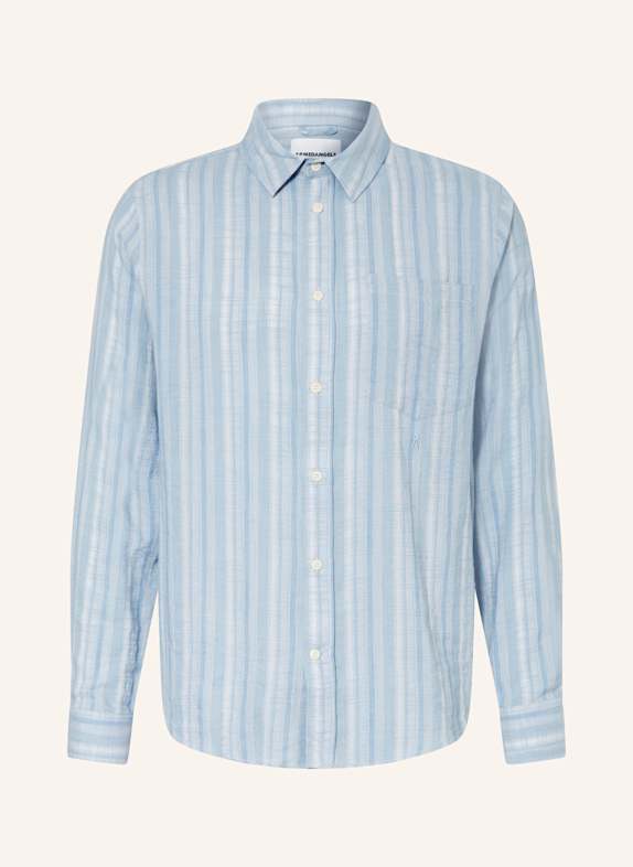 ARMEDANGELS Hemd FLAAVIEN Comfort Fit HELLBLAU/ BLAUGRAU