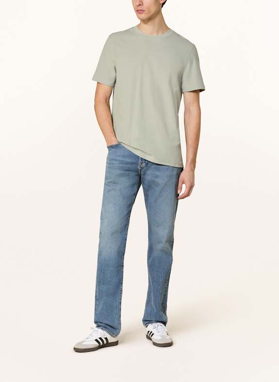 ARMEDANGELS Tricou MAARKOS VERDE DESCHIS