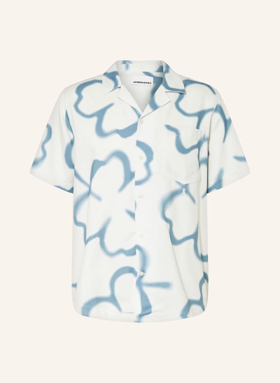 ARMEDANGELS Resorthemd LOVAAR Comfort Fit WEISS/ HELLBLAU