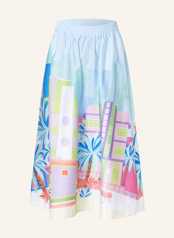 MILANO ITALY Skirt LIGHT BLUE/ GREEN/ PINK