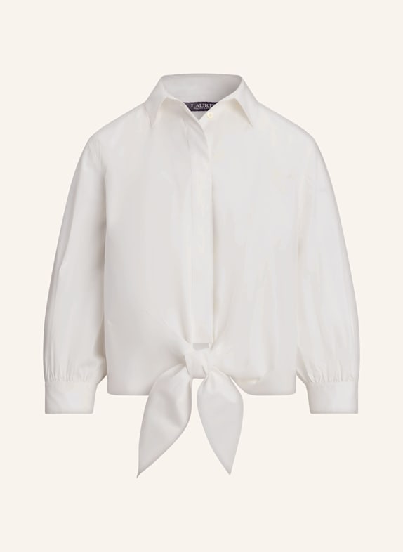 Košilová halenka ze saténu Košilová halenka BÍLÁ