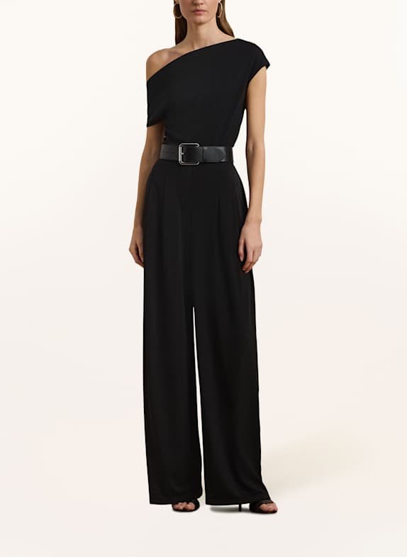 LAUREN RALPH LAUREN Tričko s odhaleným ramenem ČERNÁ