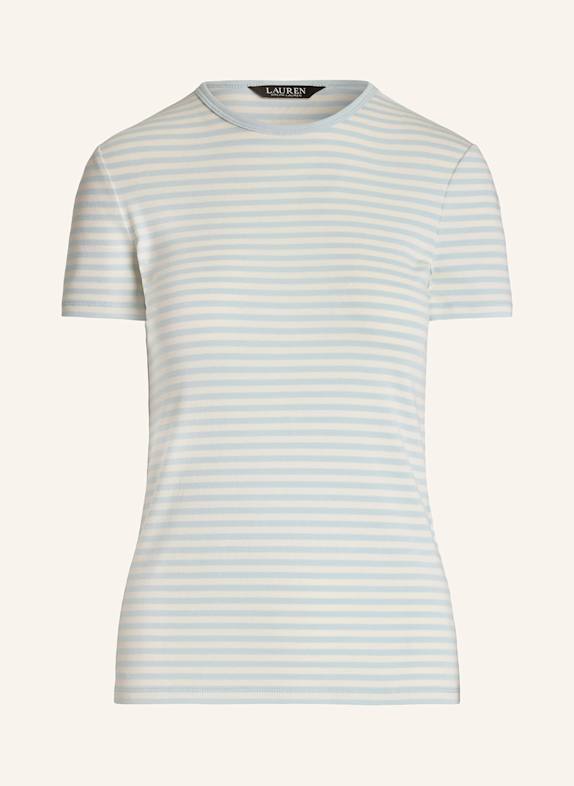 LAUREN RALPH LAUREN T-Shirt CREME/ HELLBLAU