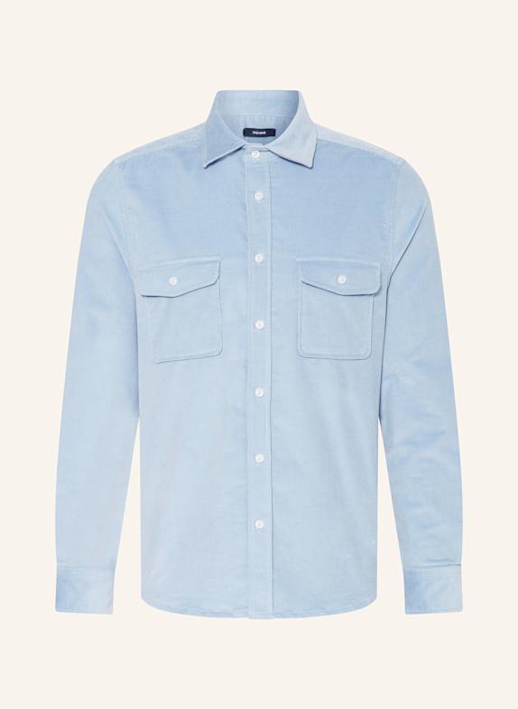 REISS Cord-Overshirt TUCCI HELLBLAU