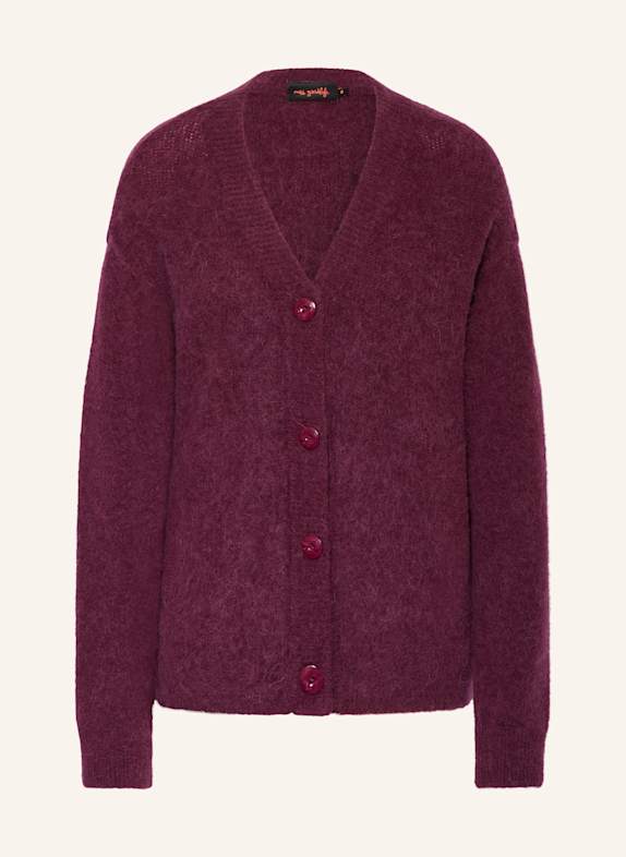miss goodlife Cardigan with alpaca DARK RED