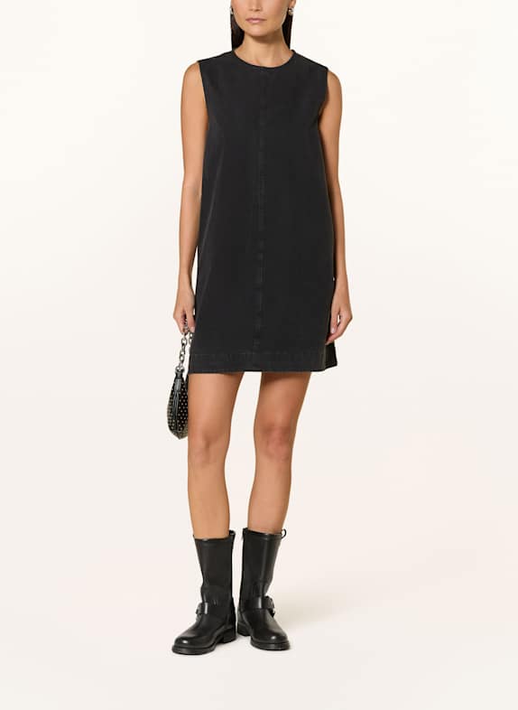 NEO NOIR LIVO denim dress BLACK