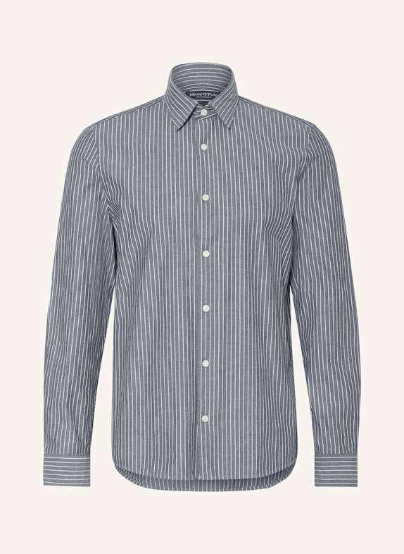 Marc O'Polo Koszula shaped fit GRANATOWY/ BIAŁY