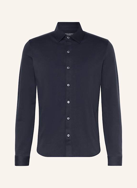 Marc O'Polo Koszula z dżerseju regular fit GRANATOWY