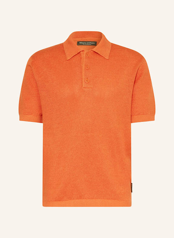 Marc O'Polo Strick-Poloshirt Regular Fit ROT