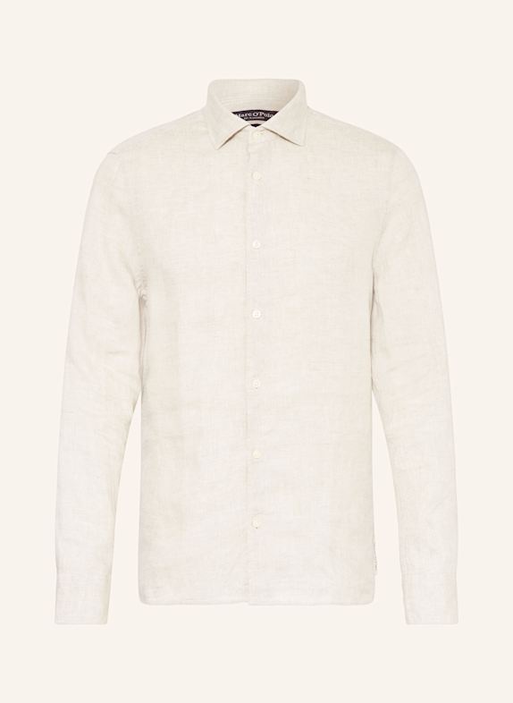 Marc O'Polo Leinenhemd Shaped Fit BEIGE