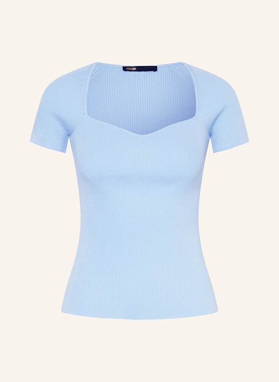maje Strickshirt HELLBLAU