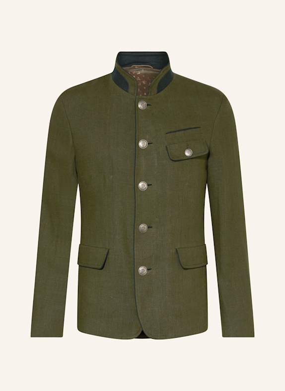 HABSBURG MAYERLING shirt dress DARK GREEN