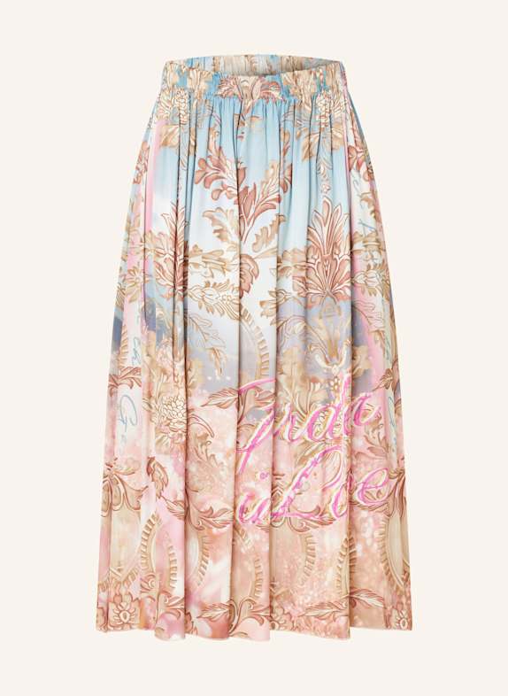 miss goodlife Satinrock BLAU/ ROSÉ/ BRAUN