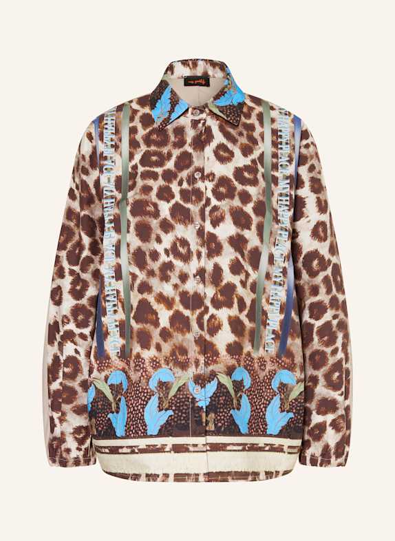 miss goodlife Blouse BROWN/ BLUE/ GREEN