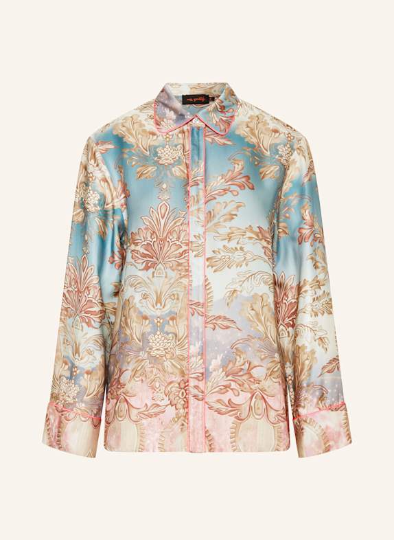 miss goodlife Satin shirt blouse BLUE/ PINK/ BROWN