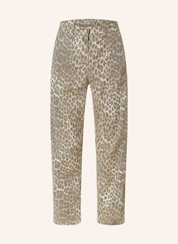CAMBIO 7/8 trousers EVE CREAM/ BEIGE/ BLACK