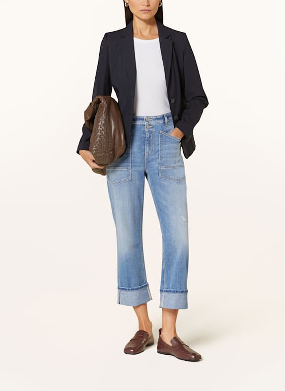 CAMBIO Rechte jeans GIULI 5289 lefthand destroy bleached