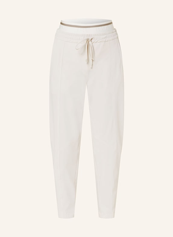 CAMBIO 7/8-Hose EDEN im Jogging-Stil CREME
