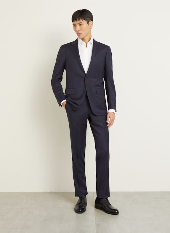 ZEGNA Pak Extra Slim Fit DONKERBLAUW