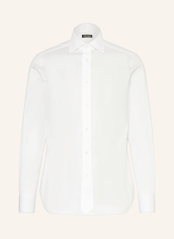ZEGNA Hemd Slim Fit WEISS
