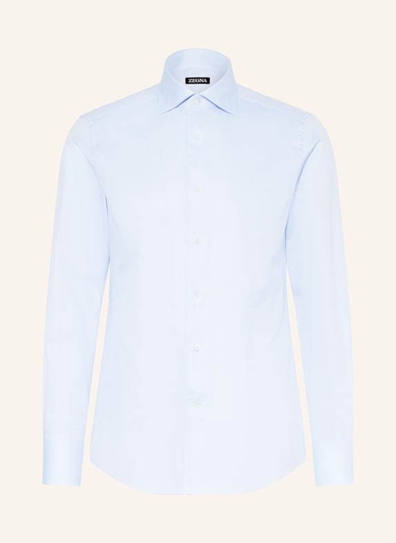 ZEGNA Hemd Regular Fit HELLBLAU