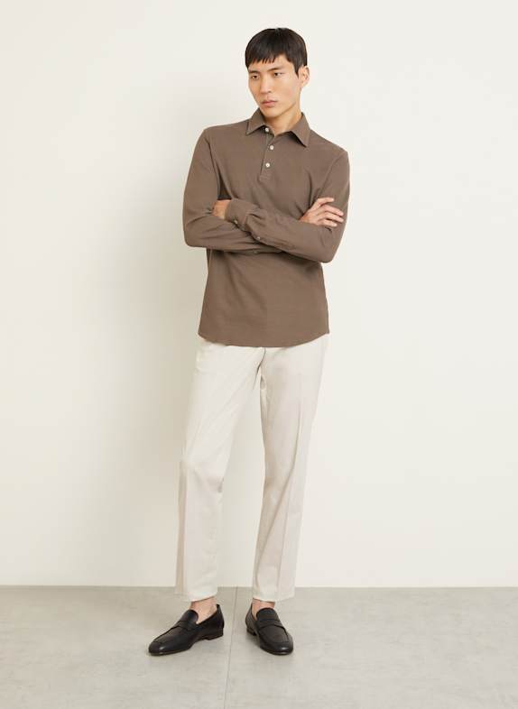 ZEGNA Piqué poloshirt BRUIN