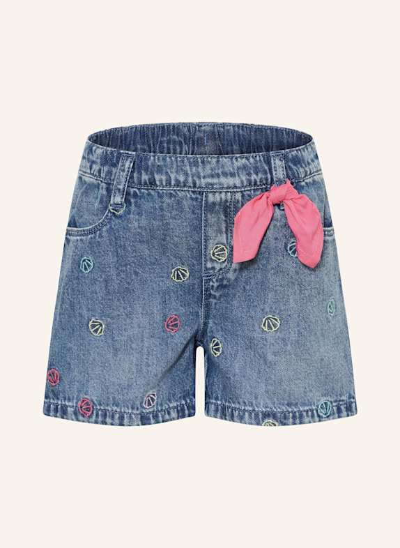 s.Oliver RED Szorty jeansowe NIEBIESKI