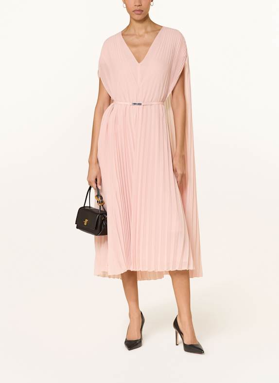 BOSS Cocktailkleid DENNYA mit Plissees HELLROSA