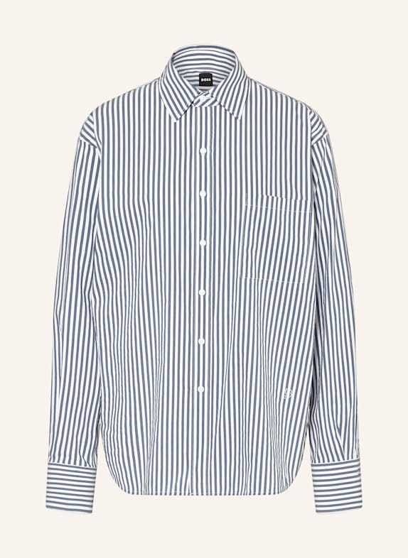 BOSS Shirt blouse SATURDAY WHITE/ BLUE
