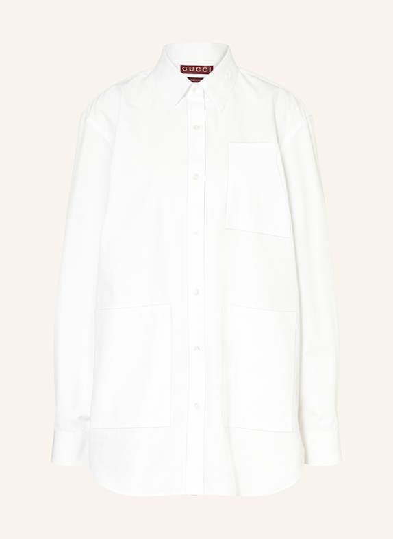 GUCCI Hemdbluse WEISS