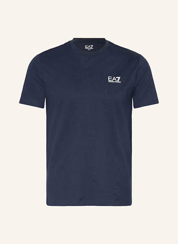 EA7 EMPORIO ARMANI T-shirt GRANATOWY