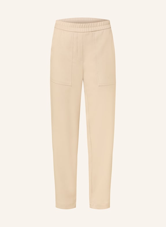 OPUS Hose MYHA im Jogging-Stil BEIGE